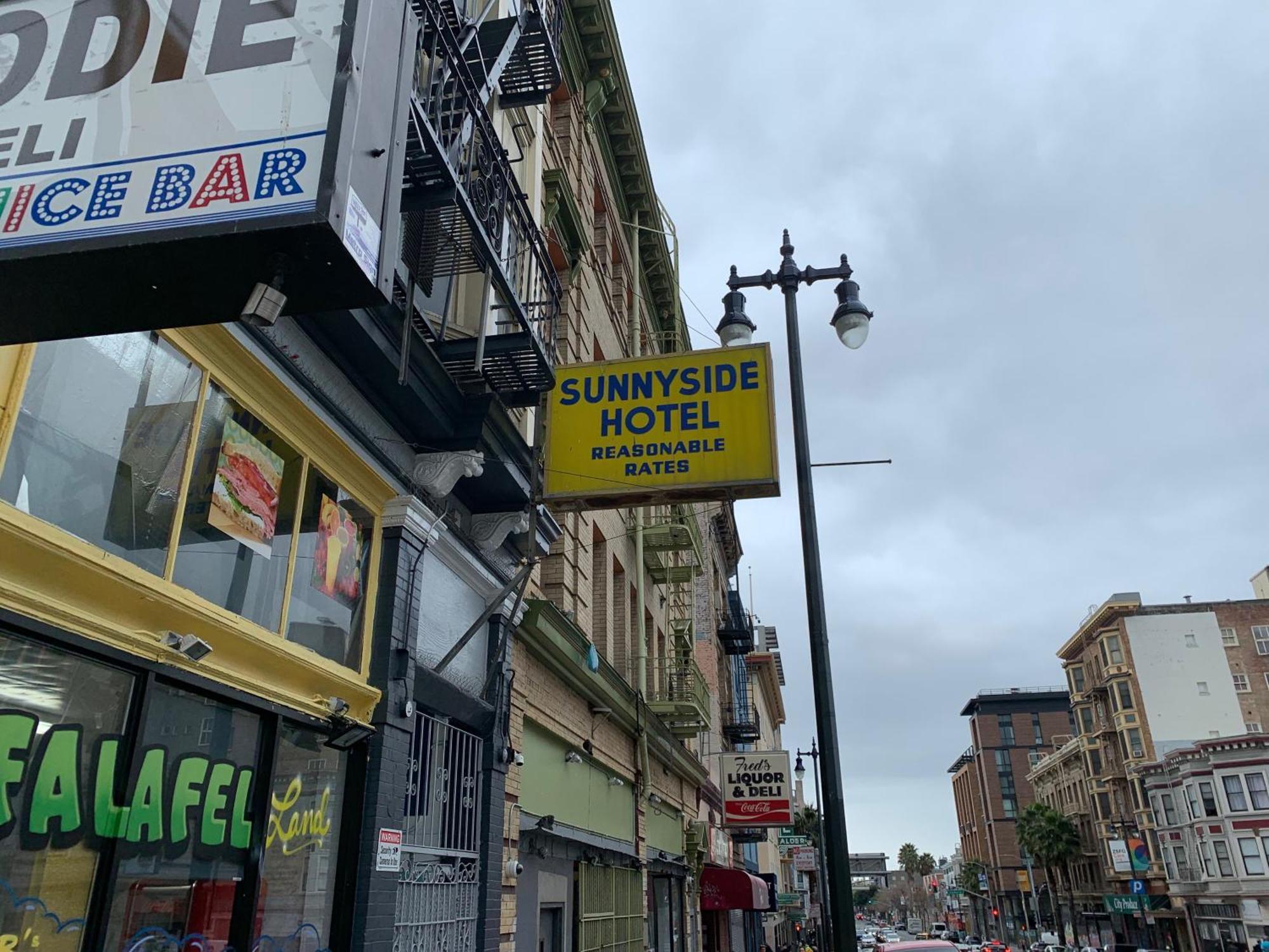 Sunnyside Hotel-Downtown Сан Франциско Екстериор снимка